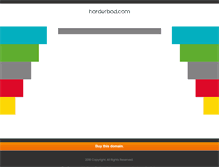 Tablet Screenshot of harderbod.com